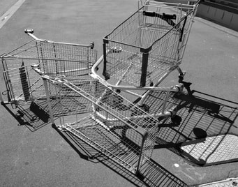 shopping trollies in Johnsonville, photo James Gilberd, Individual photographic project development advanced lavel course wellington new zealand february-december 2014